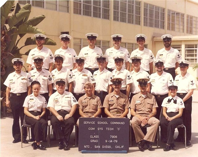 NTC San Diego, CA - COMSYSTECH "C" School, Class 7906 - September 1979
