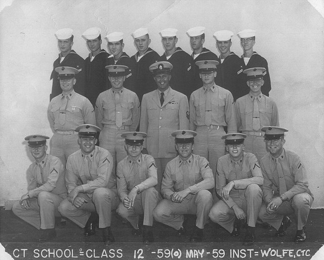 Imperial Beach (IB) Class 12-59(O) May 1959 - Instructor CTC Wolfe