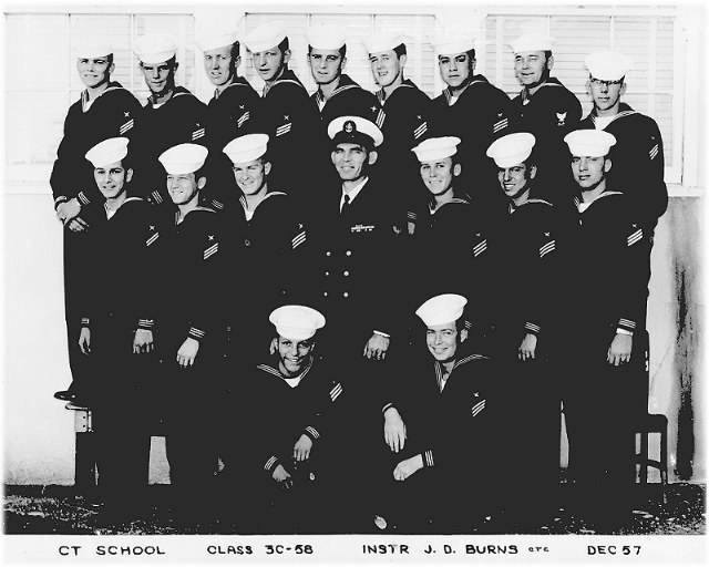Imperial Beach CT School Advanced Class 3C-58(R)  -  Dec 1957