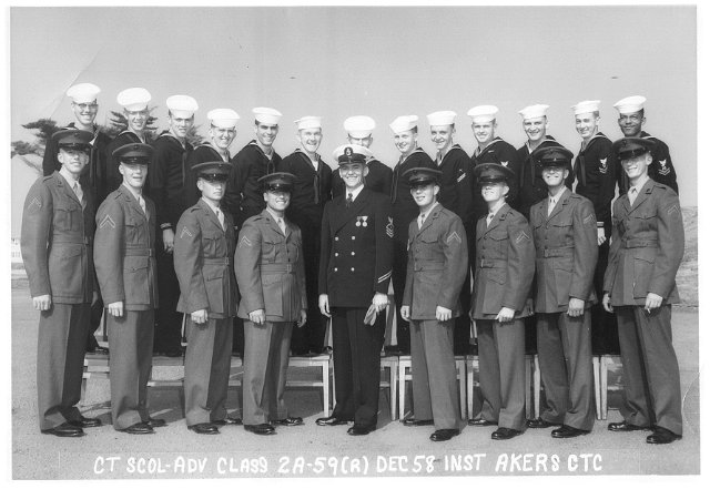 Imperial Beach CT School Advanced Class 2A-59(R)  -  December 1958