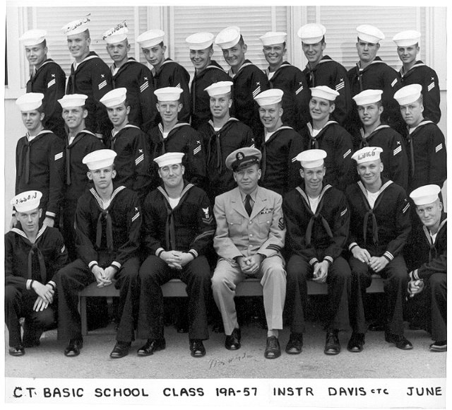 Imperial Beach Basic CT School Class 19A-57 - June 1957