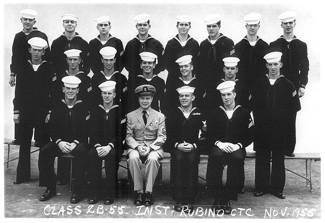 Imperial Beach CT School Class 2B-56(R)  -  Nov 1955