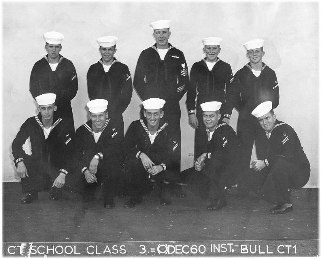 Imperial Beach (IB) Class 3-61(O) Dec 1960 - Instructor CT1 Bull