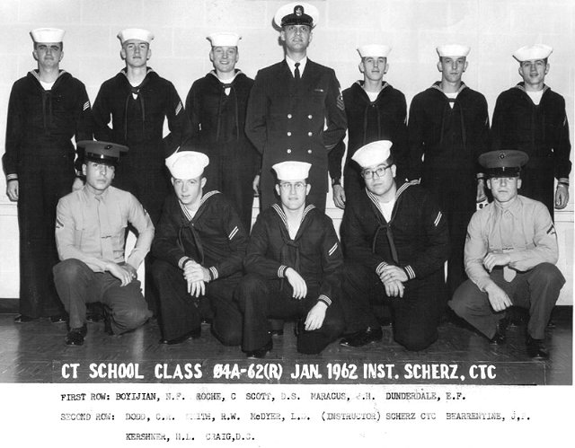 Corry Field CT School Advanced Class 04A-62(R) January 1962 - Instructor: CTC Scherz