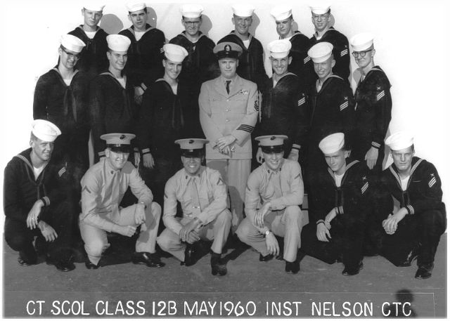 Imperial Beach (IB) Adv Class 12B-60(R) May 1960 - Instructor CTC Nelson