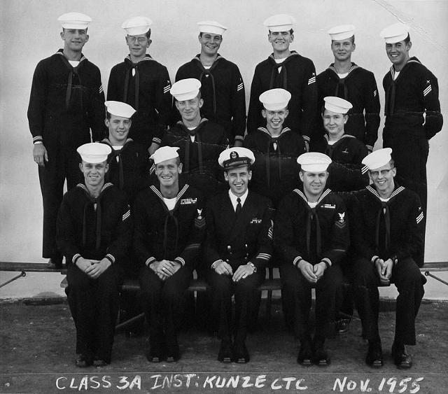 Imperial Beach (IB) Adv. Class 3A-56(R) Nov 1955 - Instructor: CTC Kunze