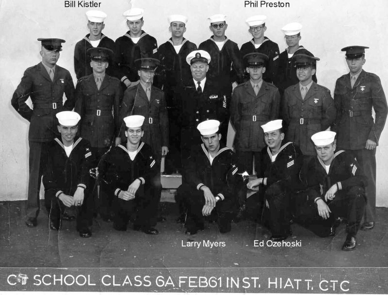 Imperial Beach (IB) Adv. Class 6A-61(R) Feb 1961 - Instructor CTC Hiatt