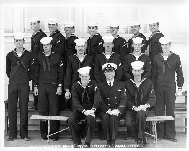 Imperial Beach (IB) Basic Class 15-4(R) March 1956 - Instructor CTC Graves