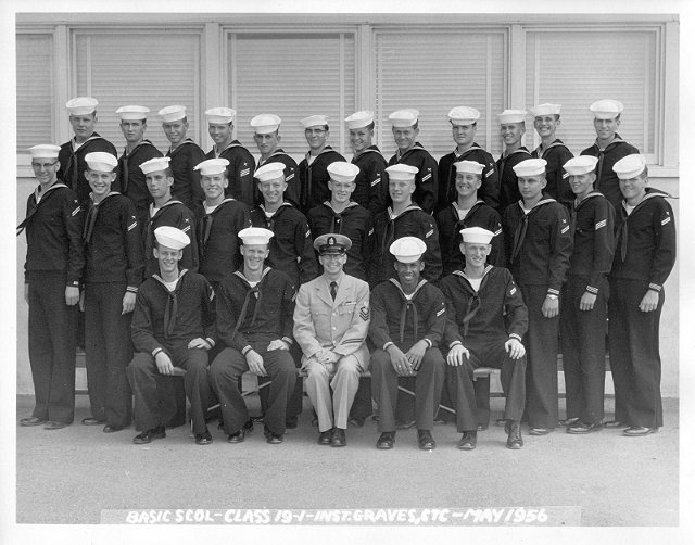 Imperial Beach (IB) Basic Class 19-1(R) May 1956 - Instructor CTC Graves