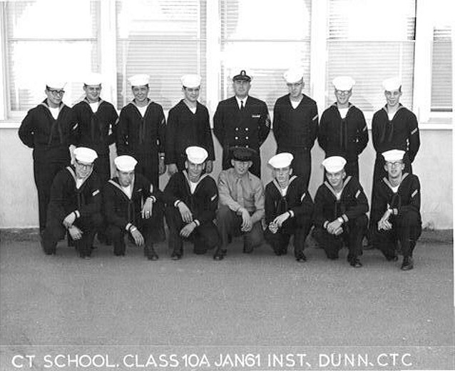 Imperial Beach (IB) Basic Class 10A-61(R) January 1961 - Instructor CTC Dunn