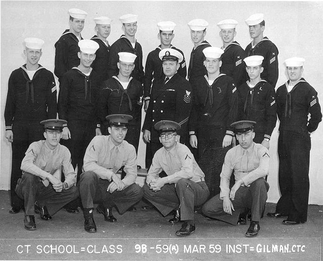 Imperial Beach (IB) Adv. Class 9B-59(R) March 1959 - Instructor CTC Gilman
