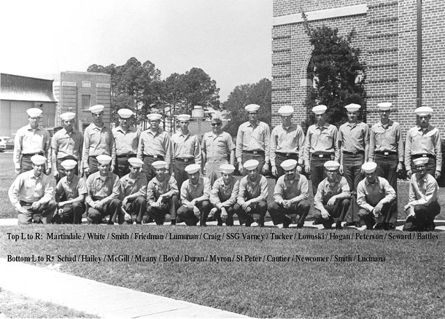 Corry Field CT School Advanced CTR Class of 1 May 1970 - Instructor: SSGT Varney (USMC)
