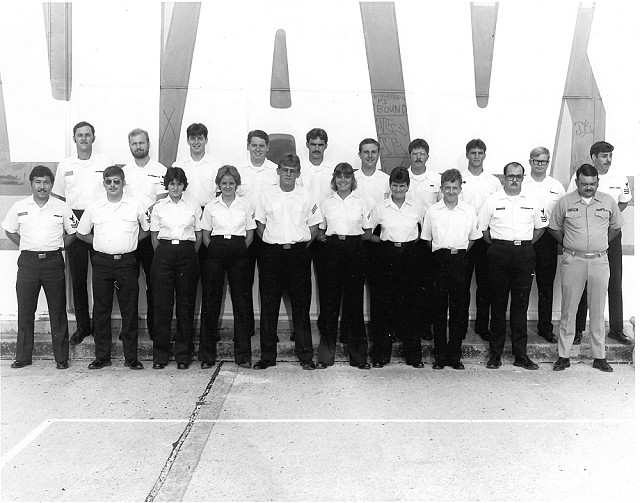 Corry Station Wideband class of August 6, 1982 - Instructor Unknown