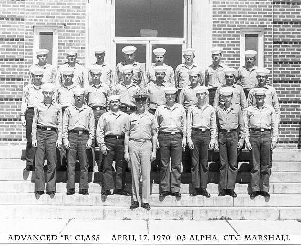 Corry Field CT School CTR Adv. Class 03A-70(R) April 1970 - Instructor: CTC Marshall