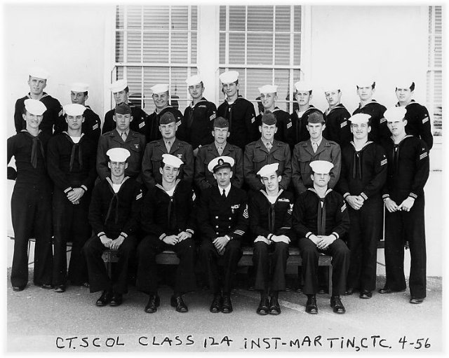 Imperial Beach (IB) Adv. Class 12A-56(R) Apr 1956 - Instructor: CTC Martin
