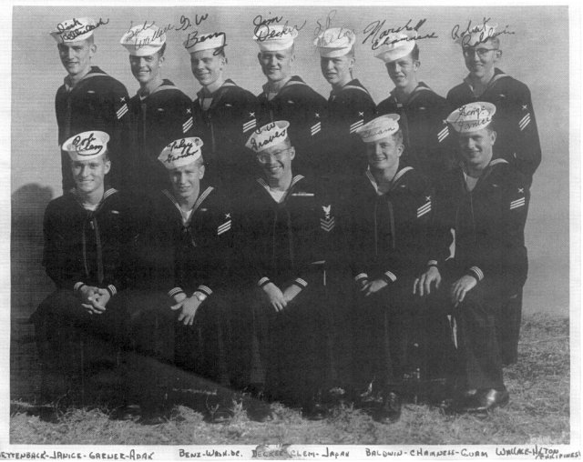 Imperial Beach (IB) Adv. Class ?-55(R) Nov 1954 - Instructor: CT1 C.W. Graves