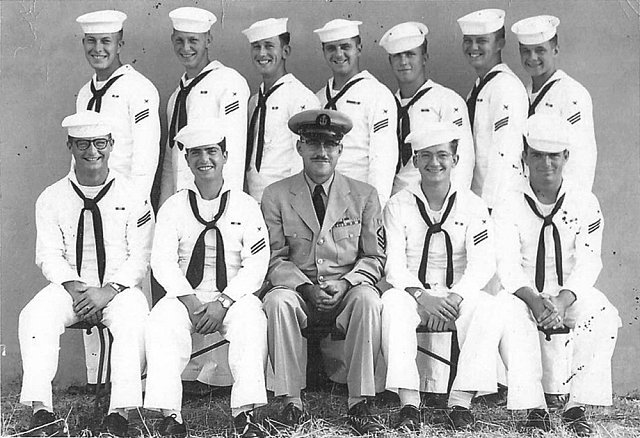 Imperial Beach (IB) Advanced CTTR Class of July 1954 - Instructor CTC French