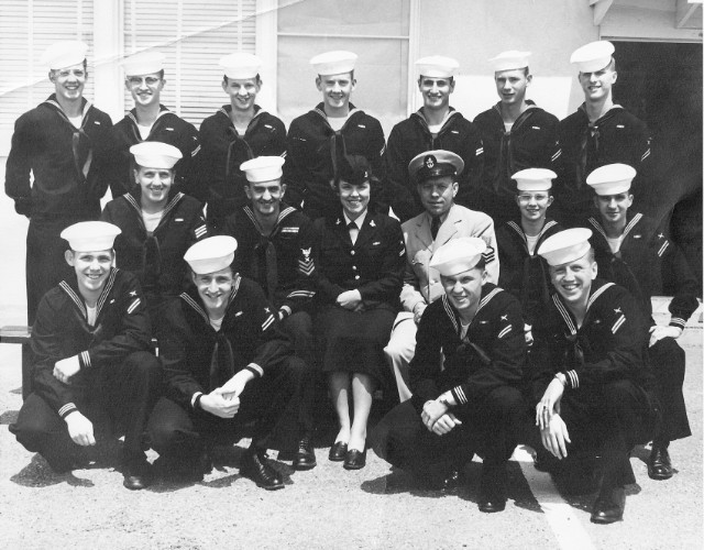 Imperial Beach (IB) Basic Class ??-54(R) April 1954 - Instructor CT1 O'Conner