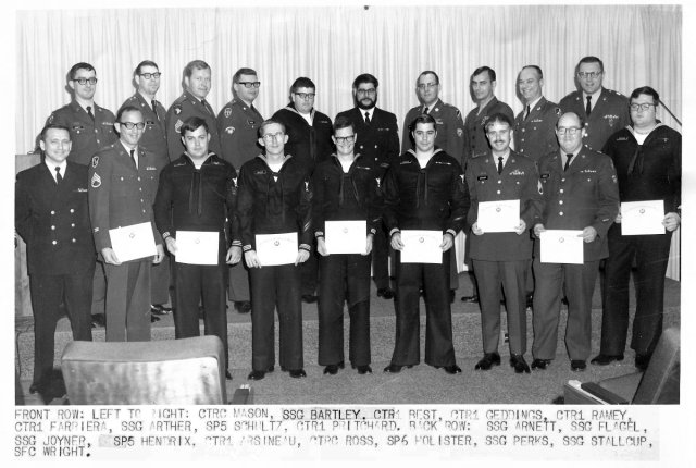 CY-155 class photo FT. Meade, MD.  December 1970