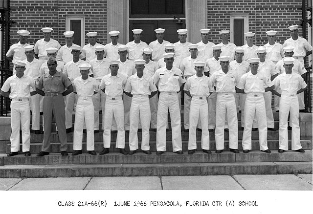 Corry Field CTR Basic class 21A-66(R) of June 1966 - Instructor: CT1 Kooker