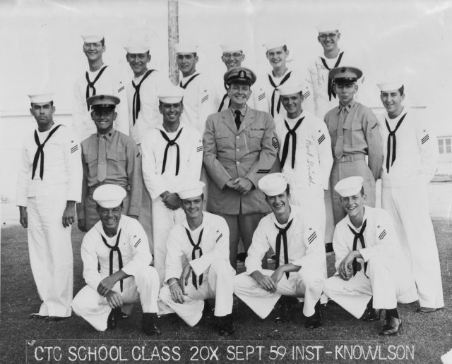 Imperial Beach (IB) Advanced Class 20X-59(R) Sept 1959 - Instructor: CTC Knowlson