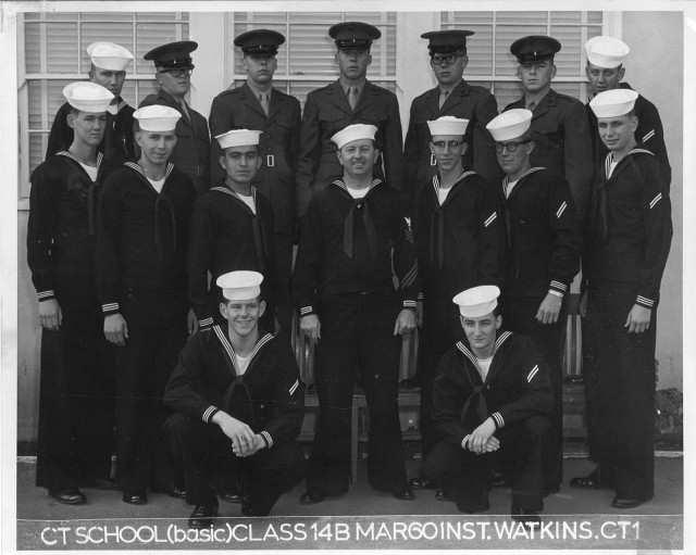 Imperial Beach CTR School Basic Class 14B-60(R) March 1960 - Instructor:  CT1 Watkins