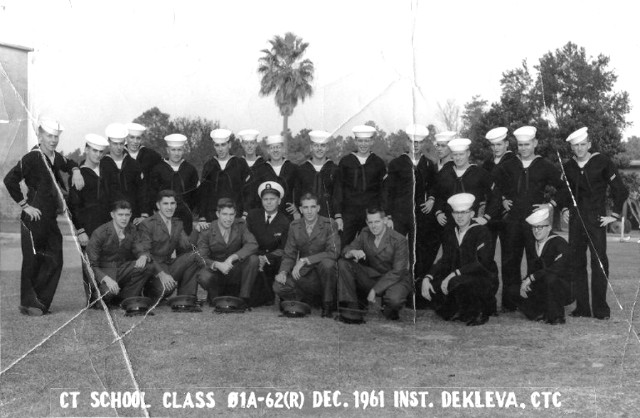 Corry Field CT School Advanced Class 01A-62(R) Dec 1961 - Instructor: CTC Dekleva