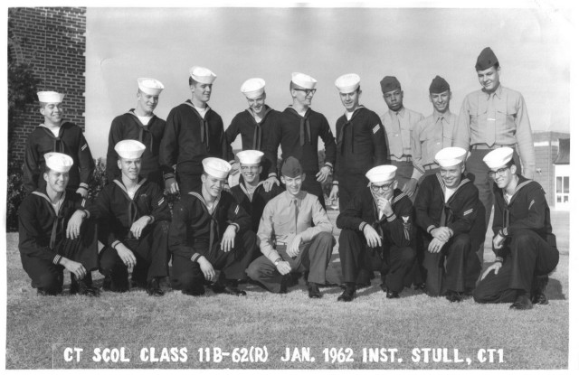 Corry Field CT School Basic Class 11B-62 (R) -  January 1962 - Instructor:  CT1 Stull