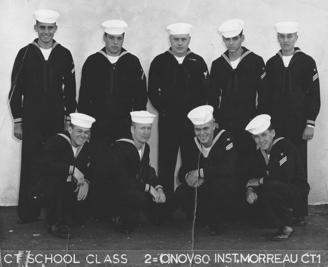 Imperial Beach (IB) Adv Class 02-61(O) November 1960 - Instructor CT1 Morreau