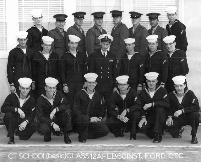 Imperial Beach CTR School Basic Class 12A-60(R) Feb 1960 - Instructor:  CTC Ford
