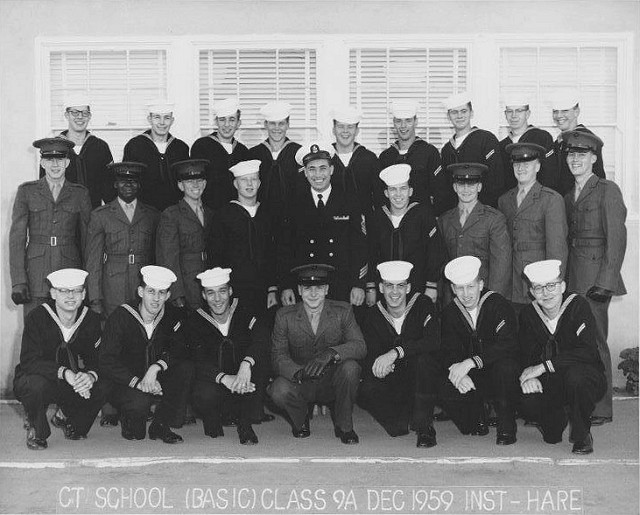 Imperial Beach (IB) Basic Class 9A-60(R) December 1959 - Instructor CTC Jack Hare