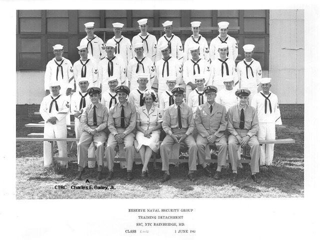 Bainbridge, Md. CT School Class E-8-62  01 June 1962