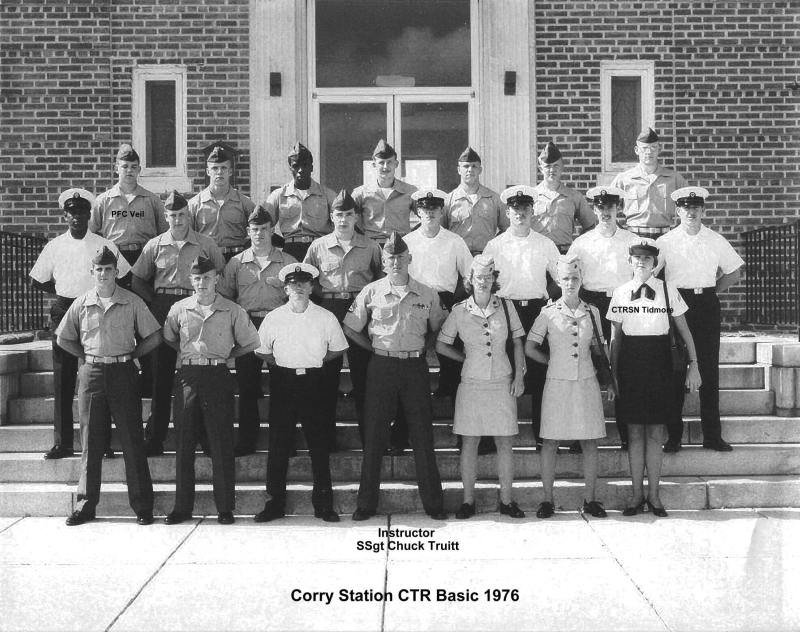 Corry Field Basic Class ?-76(R) 1976 - Instructor: SSGT Truitt USMC
