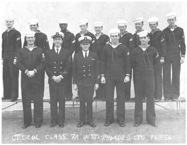 Imperial Beach (IB) Adv. Class 7A-56(R) Feb 1956 - Instructor: CTC Rhoades