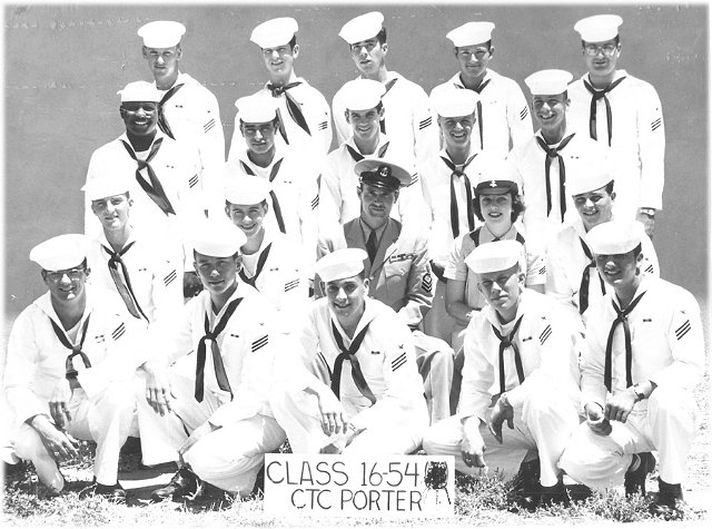 Imperial Beach CT School Class 16-54(R)  -  July 1954