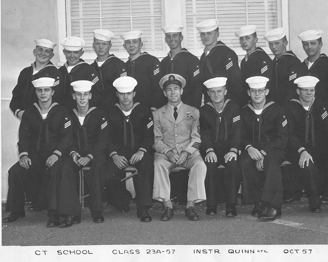 Imperial Beach CT School Adv. Class 23A-57(R) Oct 1957