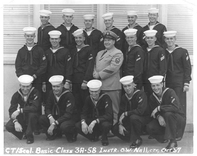 Imperial Beach CT School Basic Class 3A-58(R) October 1957