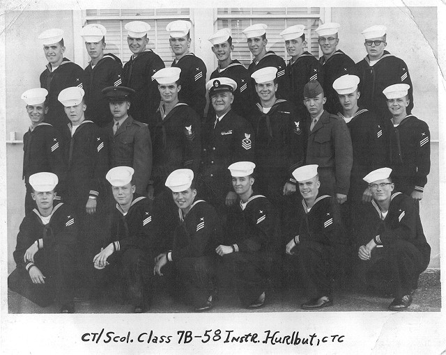 Imperial Beach CT School Adv. Class 7B-58(R)  -  March 1958