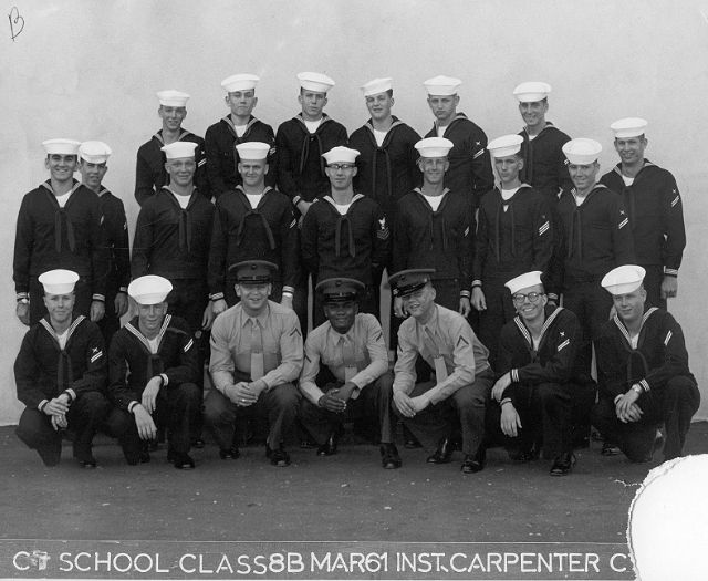 Imperial Beach CT School Adv. Class 8B-61(R)  -  Mar 1961
