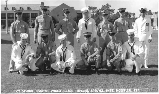 Corry Field CT School Advanced Class 11B-62 (R) -  April 1962 - Instructor:  CTC Hoeffler