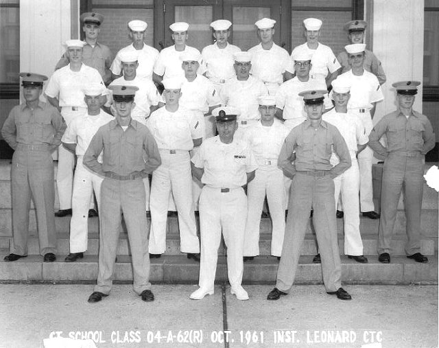Corry Field CT School Basic Class 04A-62(R) October 1961 - Instructor: CTC Leonard