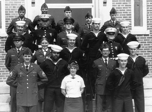 Corry Station Basic T-branch class of 20 March 1983 - Instructor SSG Crown
