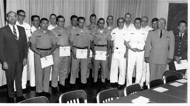 CT School Photos - Fort Meade, MD .. CY-155 Adv. Morse Supervisor Course - 1969