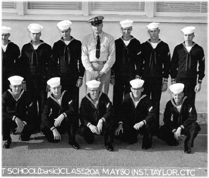 Imperial Beach (IB) Basic Class 20A-60(R) May 1960 - Instructor CTC Taylor