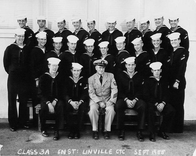 Imperial Beach (IB) Basic Class 3A-56(R) Sep 1955 - Instructor: CTC Linville