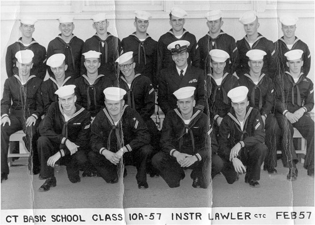 Imperial Beach (IB) Basic Class 10A-57(R) Feb 1957 - Instructor CTC Lawler