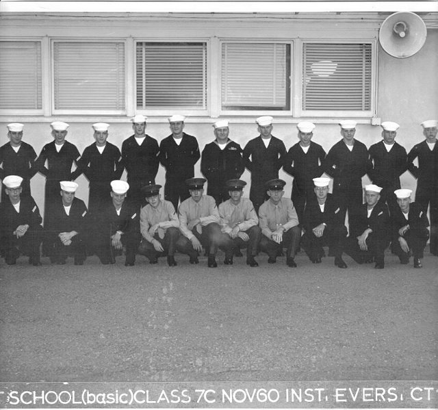 Imperial Beach (IB) Basic Class 7C-61(R) Nov 1960 - Instructor CT1 Evers