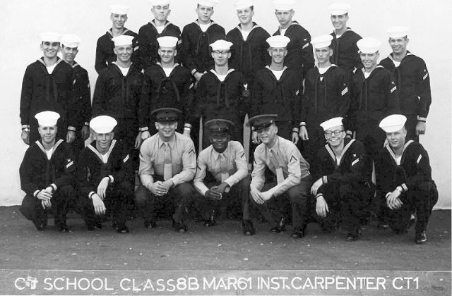 Imperial Beach CT School Adv. Class 8B-61(R)  -  Mar 1961