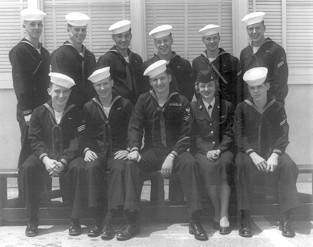 Imperial Beach (IB) Basic Class ?-54(R) Spring of 1954 - Instructor CT1 J.E. Montgomery