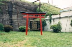 Memorial Torii to those who lost their lives in Kami Seya fire